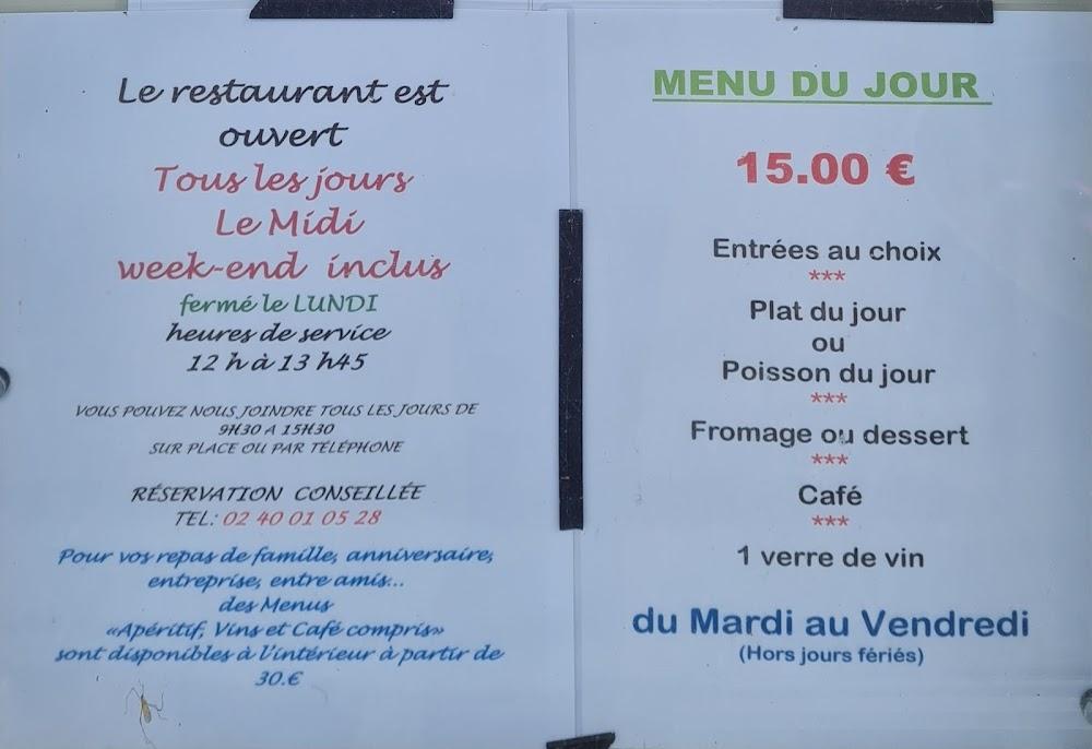 Auberge du Chaland - Menu Image 2
