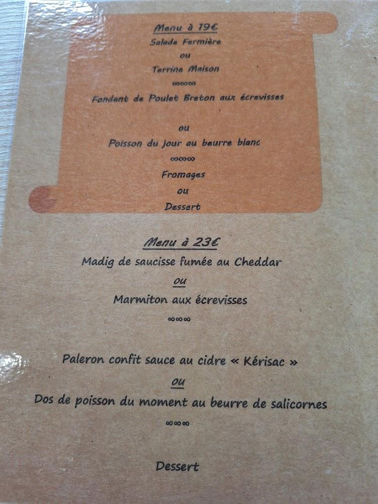 Auberge du Chaland - Menu Image 4